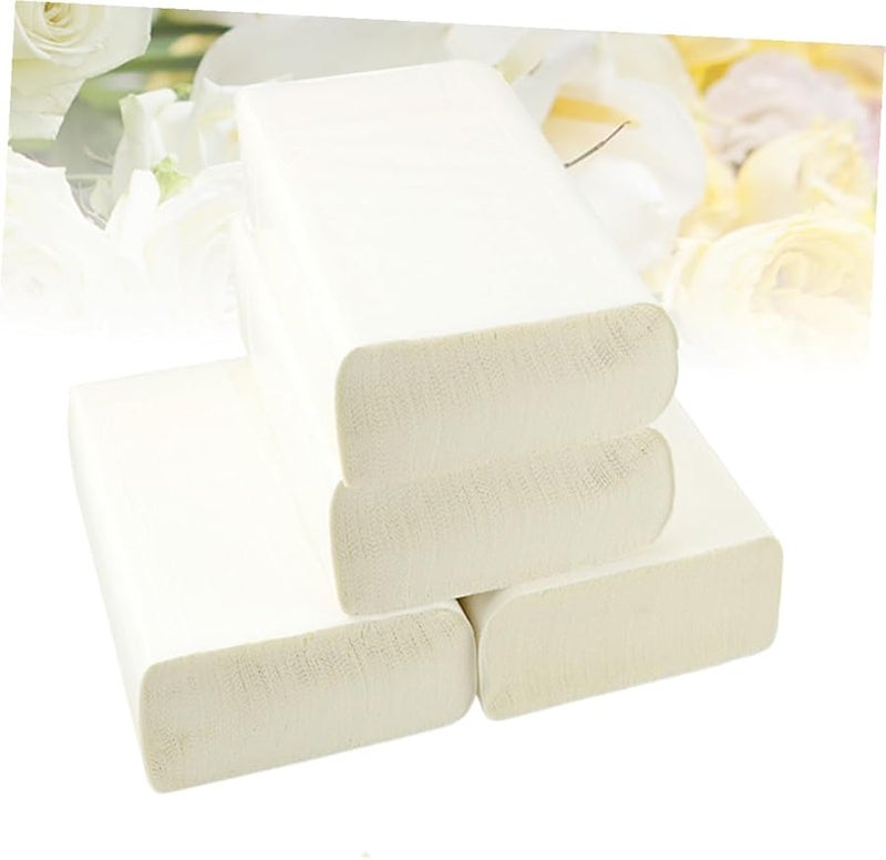 Thickened Oil Absorbent Paper Towels 4 Rolls Multipurpose Kitchen Toilet Cleaning Napkins - Image 2